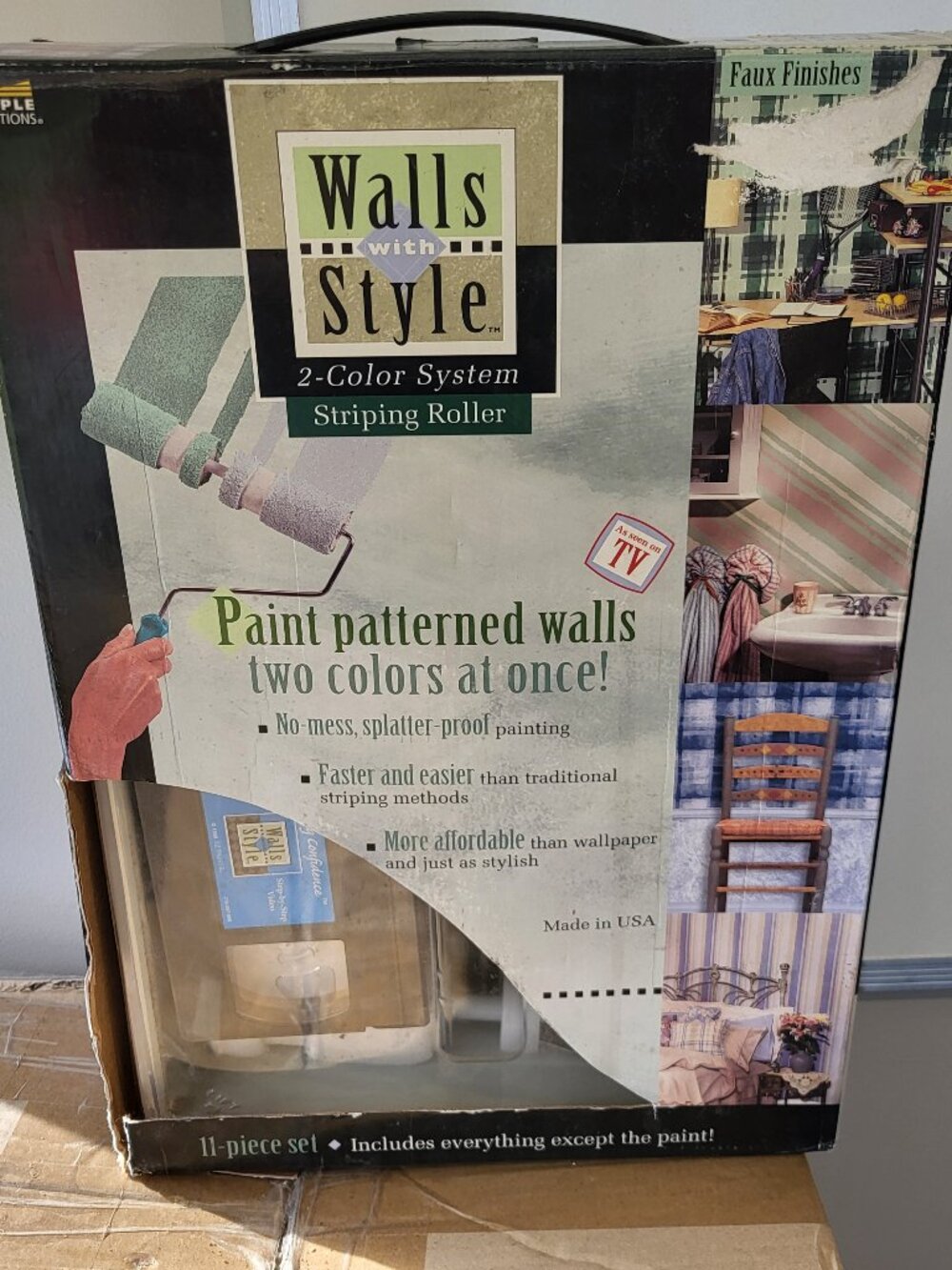 Simple Solution Painting Walls With Style 11 Piece Set Vintage see pictures
